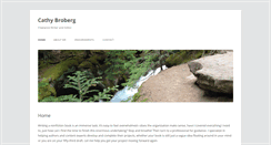 Desktop Screenshot of cathybroberg.com